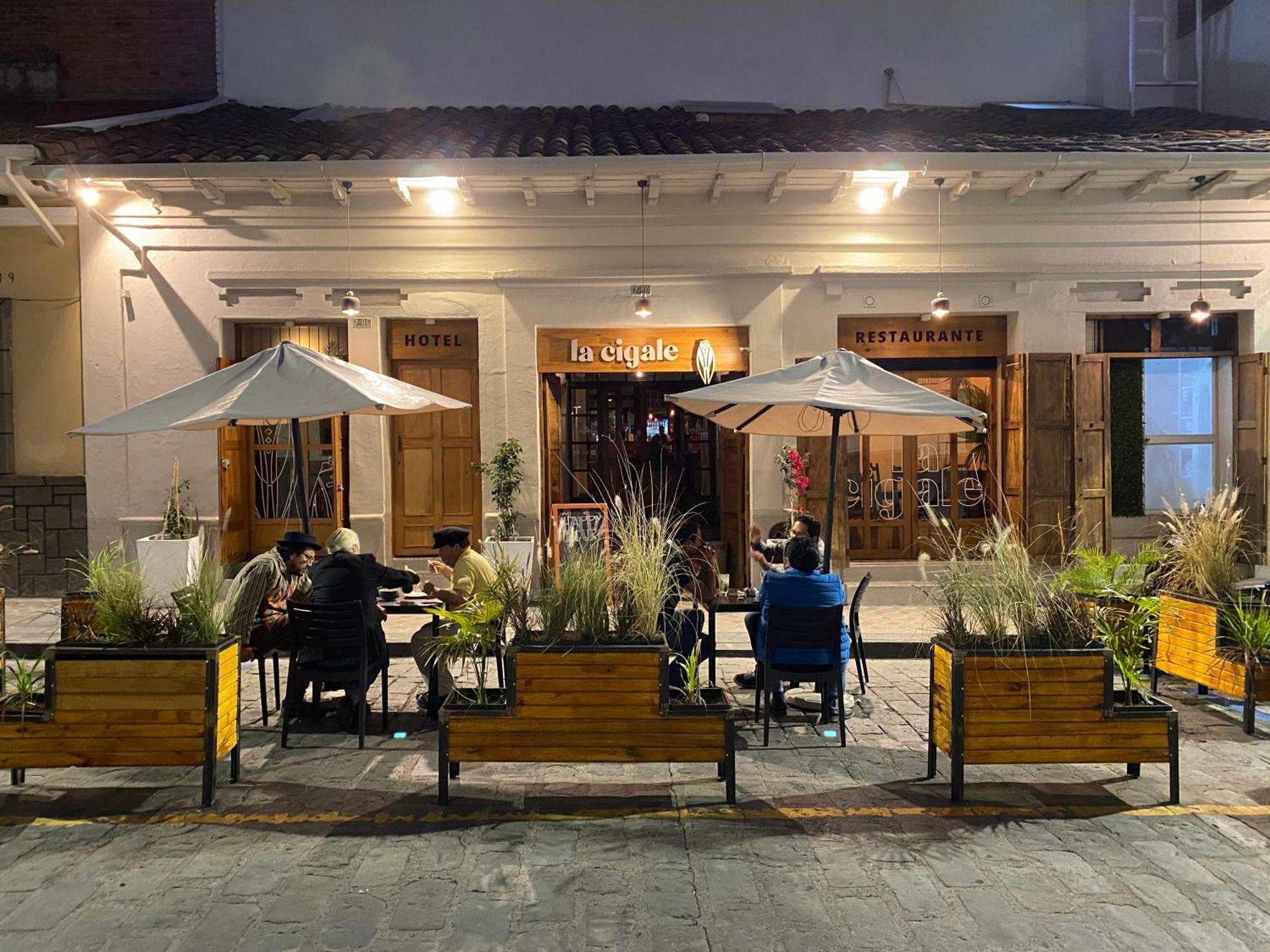 Hostal Restaurant La Cigale 쿠엔카 외부 사진
